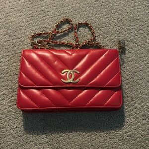 Red Channel Purse